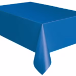 Plastic table cover -dark blue-