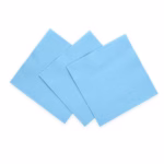 Plain paper napkins -light blue-