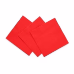 Paper plate - red -