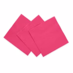 Plain paper napkins -hot pink-