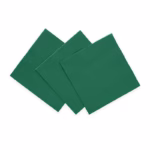 Plain paper napkins -green-