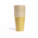 Paper Cups - gold -