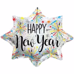 Happy New Year foil balloon -89159-18