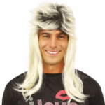80s mullet wig -23994- - Image 2