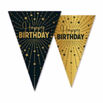 Happy Birthday Bunting banner -4528-