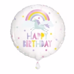 Happy birthday foil balloon