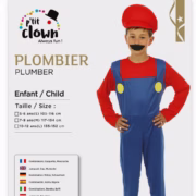 Super Mario costume -10/12 years-