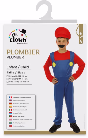 Super Mario costume -7/9 years- - Image 5