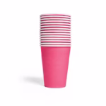 Paper Cups - hot pink -