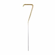 Sparkler number 7 gold