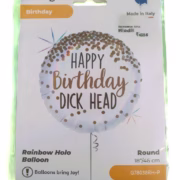 Happy Birthday D**head Foil Balloon - G78038RH-P -