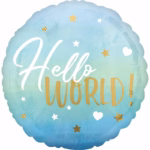 Hello World Foil Balloon - 3973001 -