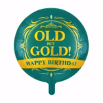 'Old but Gold' Happy Birthday Foil Balloon
