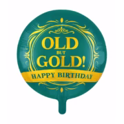 'Old but Gold' Happy Birthday Foil Balloon