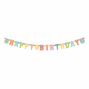 Happy Birthday Letter Banner Kids