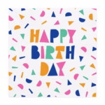 Happy Birthday Napkins 33x33cm – 7180 -