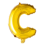 Letter C gold Foil Balloon