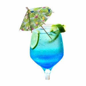 6 Parasol picks - Aloha - 9326 - 6 Parasol picks paper XL 18 cm €