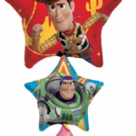3 Toy Story Shaped Foil Balloons