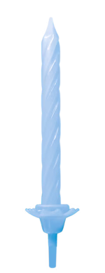 Birthday candles Blue 24 -1106-