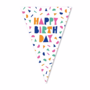 Happy Birthday Flag banner -7571-