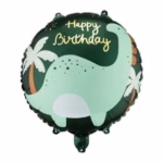 Foil Balloon Disc Brontosaurus