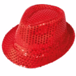 Pop star hat red
