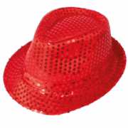 Pop star hat red