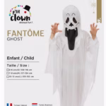 Ghost Costume - white  Age 5-6 years - 23516 -