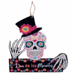 Halloween door sign -Day of the dead- 23540