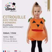 Pumpkin costume with candy holder Year 3/4 -23561-