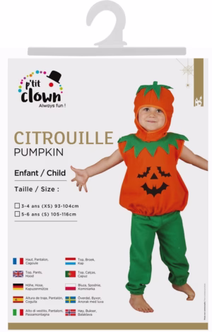Pumpkin costume  Year 5/6 -24194- - Image 2
