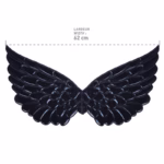 Angel wings Black -23514- - Image 3