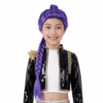 K-pop Wig purple -25028- - Image 2