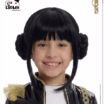 K-pop Wig black -25034-